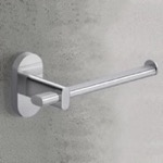 Gedy 5324-13 Wall Mounted Chrome Toilet Paper Holder